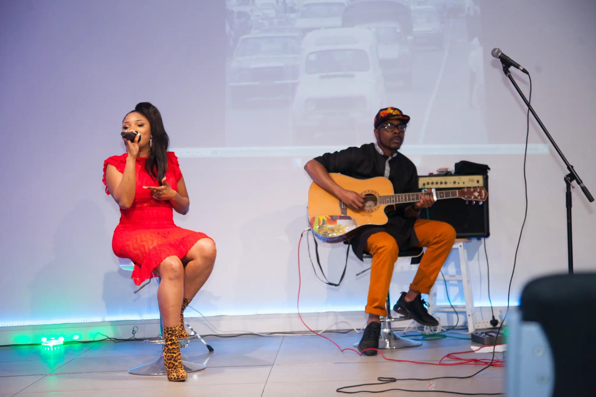 Vocalist and guitarist at CongoDance Old Street Sessions